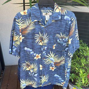 JOE MARLIN Floral Camp Shirt